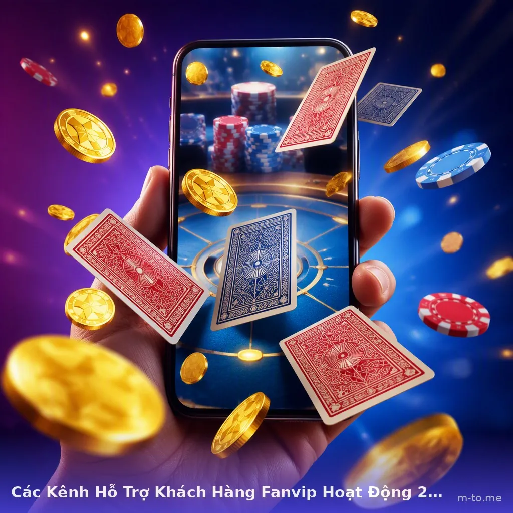 Các Kênh Hỗ Trợ Khách Hàng Fanvip Hoạt Động 24/7