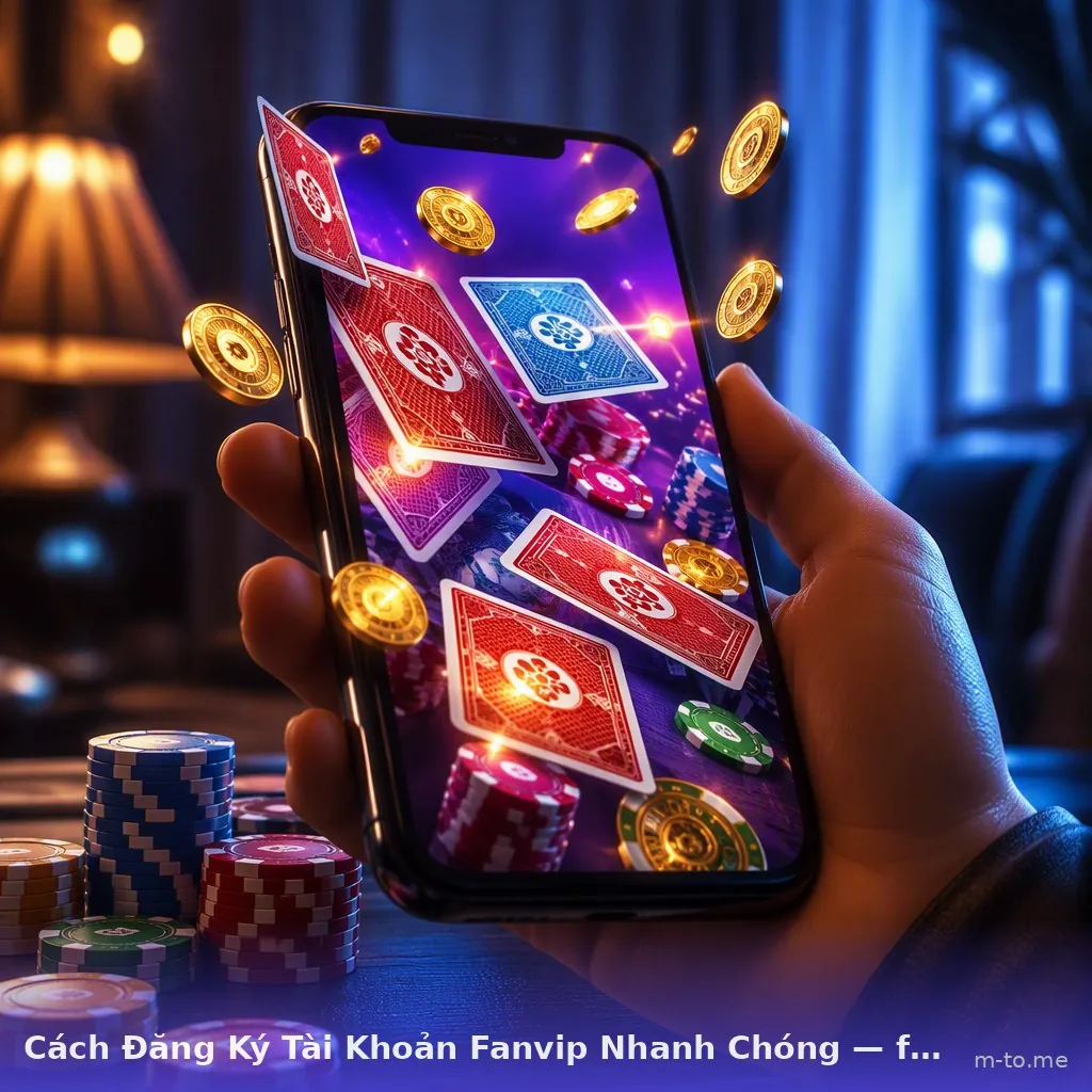 Cách Đăng Ký Tài Khoản Fanvip Nhanh Chóng — fanvip · ảnh 1
