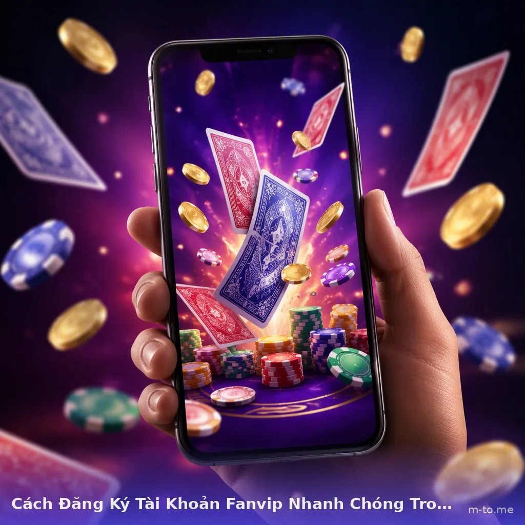 Cách Đăng Ký Tài Khoản Fanvip Nhanh Chóng Trong 1 Phút