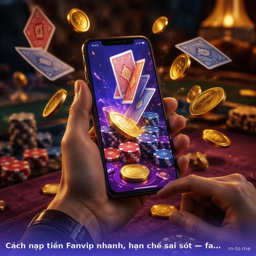 Cách nạp tiền Fanvip nhanh, hạn chế sai sót — fanvip · ảnh 2