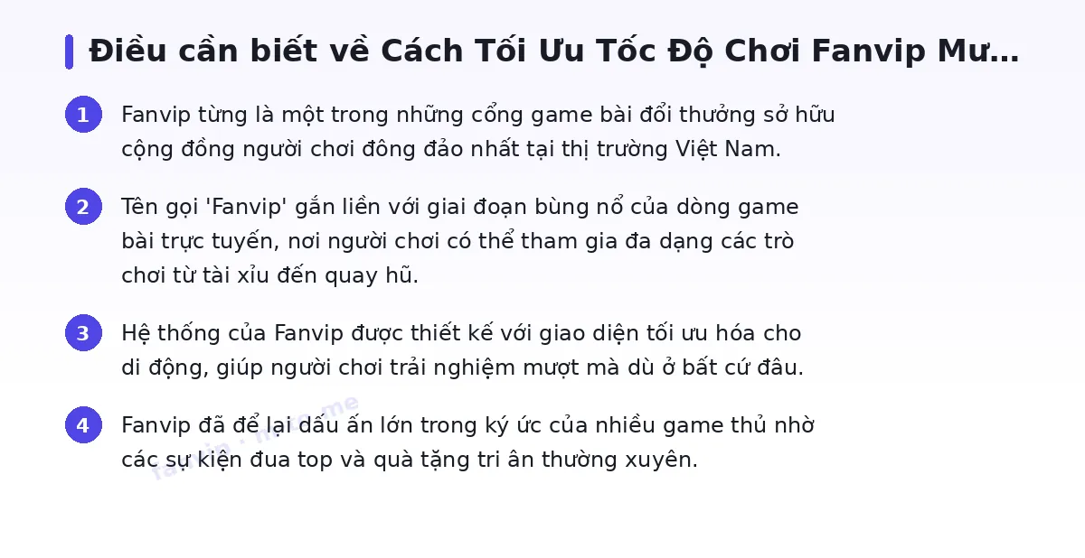 Những điều cần biết về fanvip