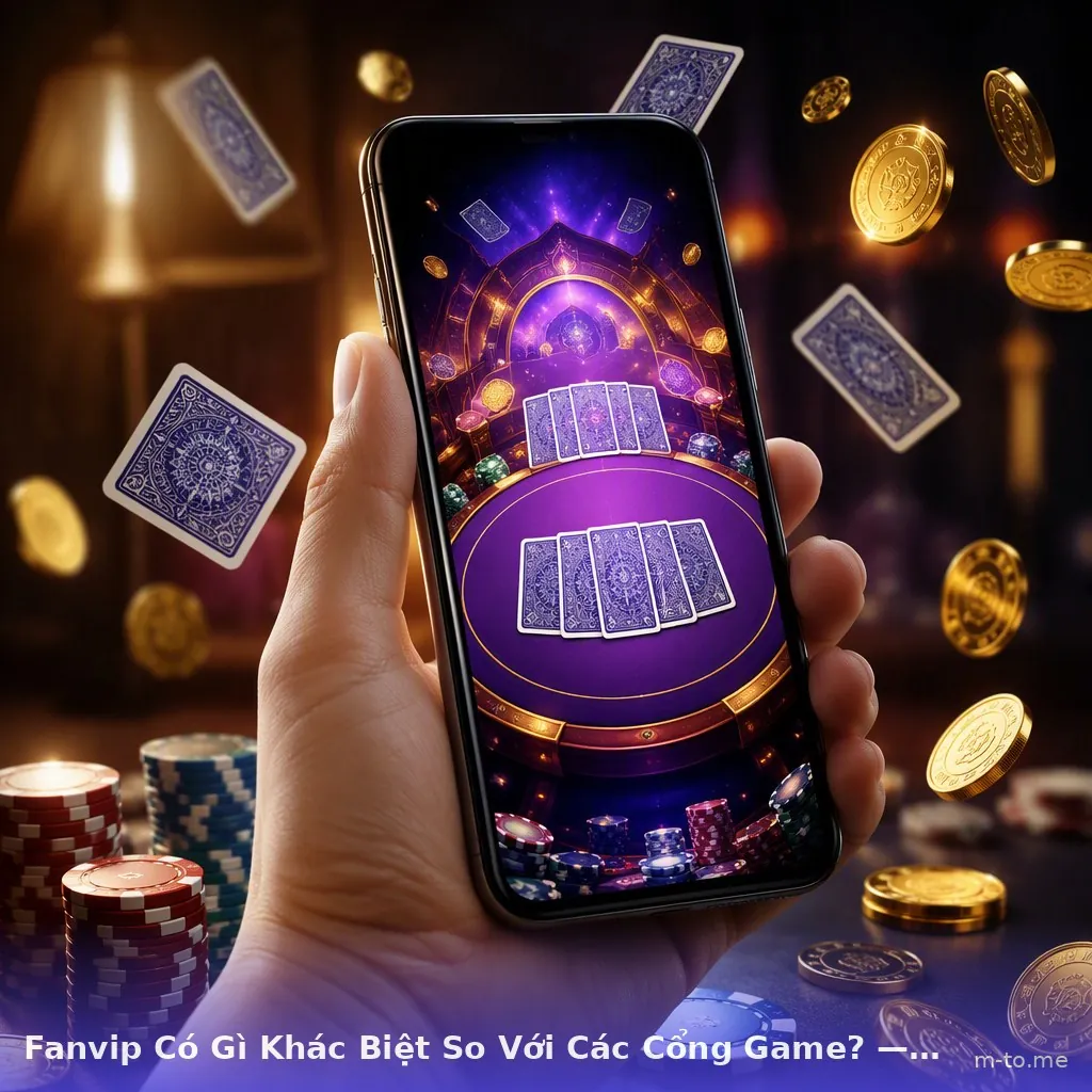 Fanvip Có Gì Khác Biệt So Với Các Cổng Game? — fanvip · ảnh 1