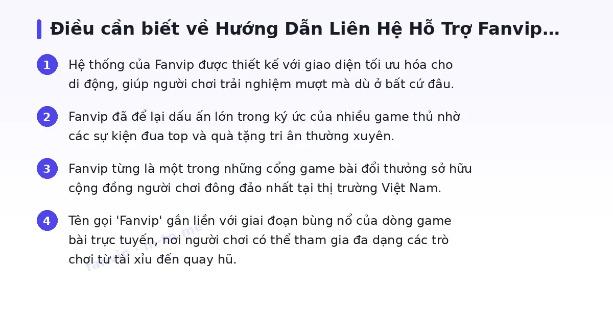 Những điều cần biết về fanvip