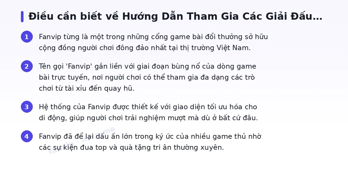 Những điều cần biết về fanvip