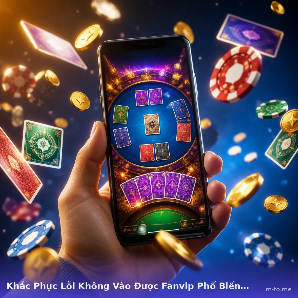 Khắc Phục Lỗi Không Vào Được Fanvip Phổ Biến Nhất