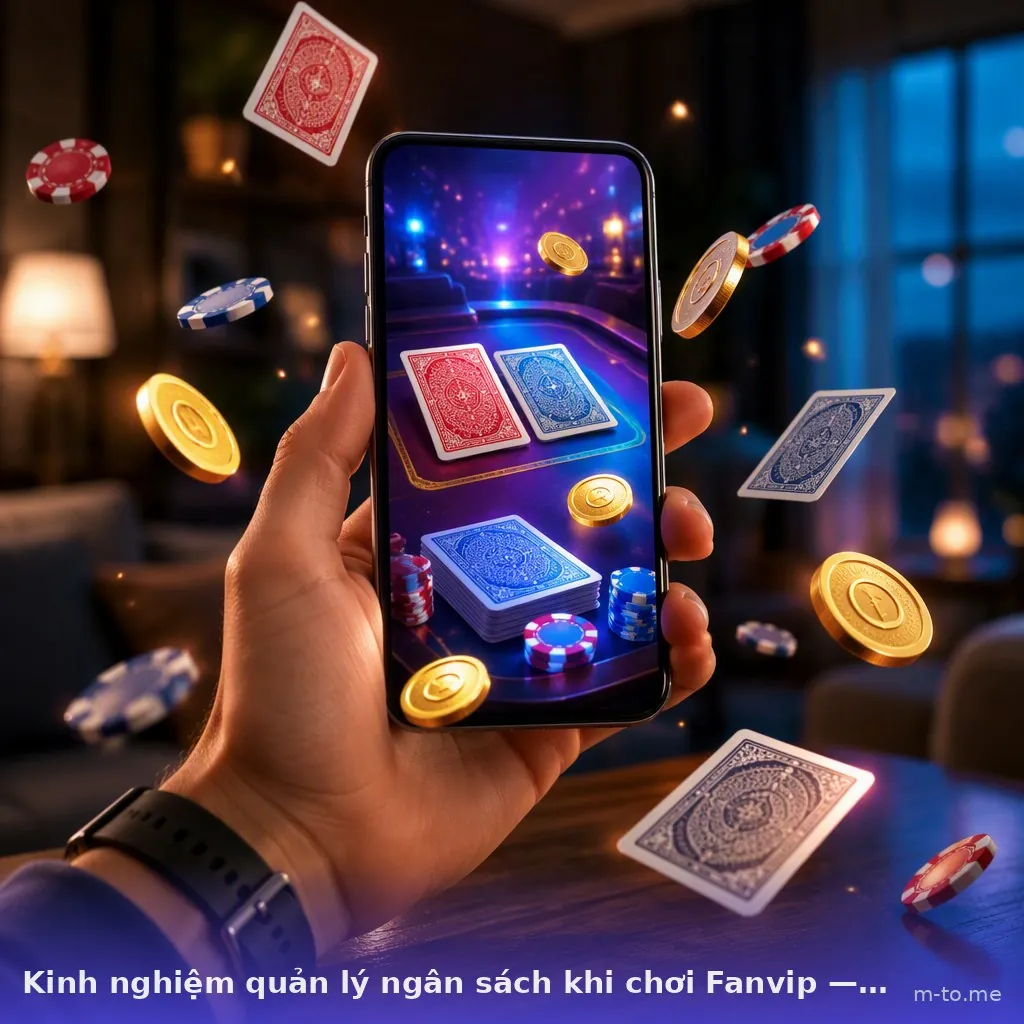 Kinh nghiệm quản lý ngân sách khi chơi Fanvip — fanvip · ảnh 1