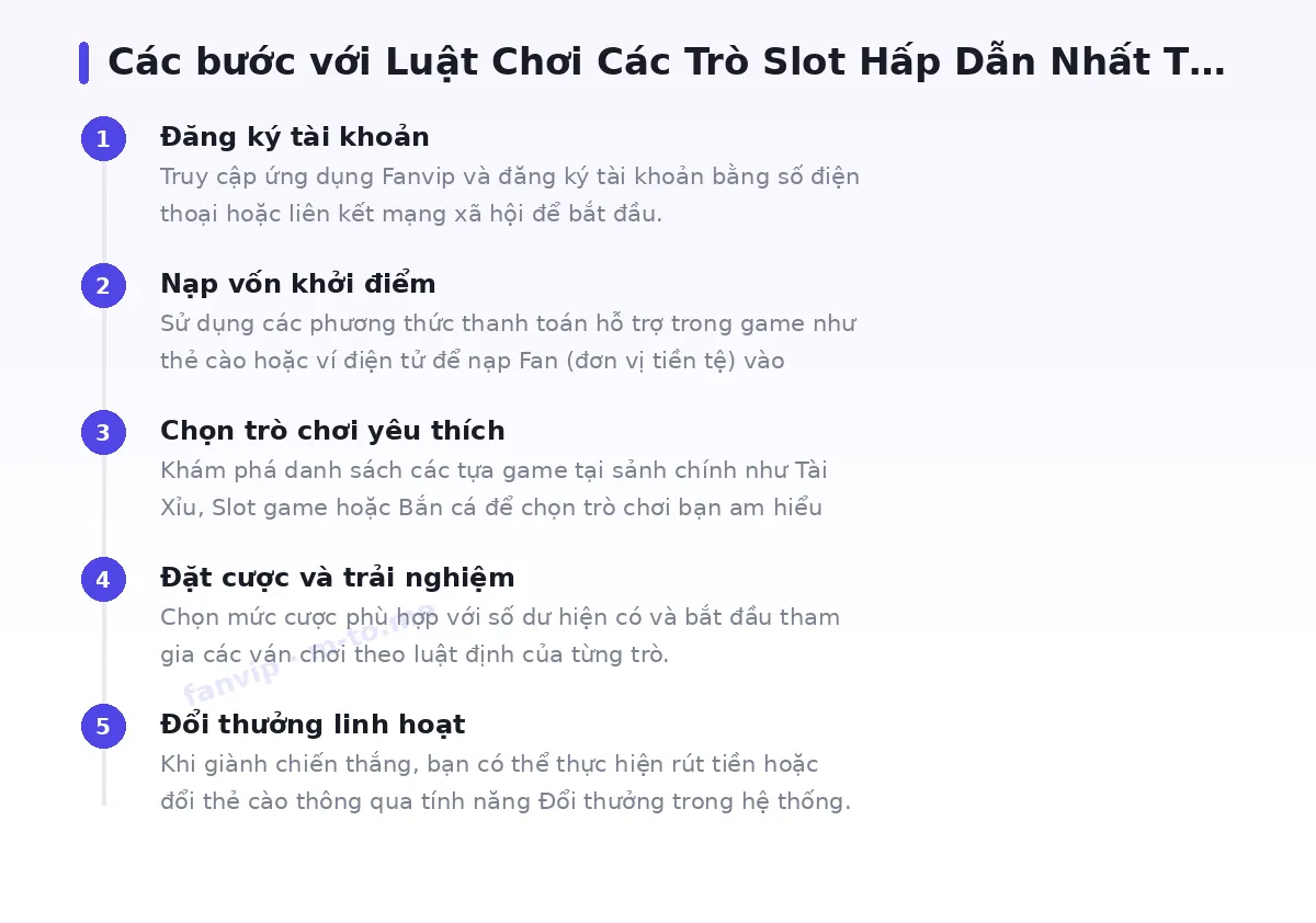 Các bước bắt đầu với fanvip