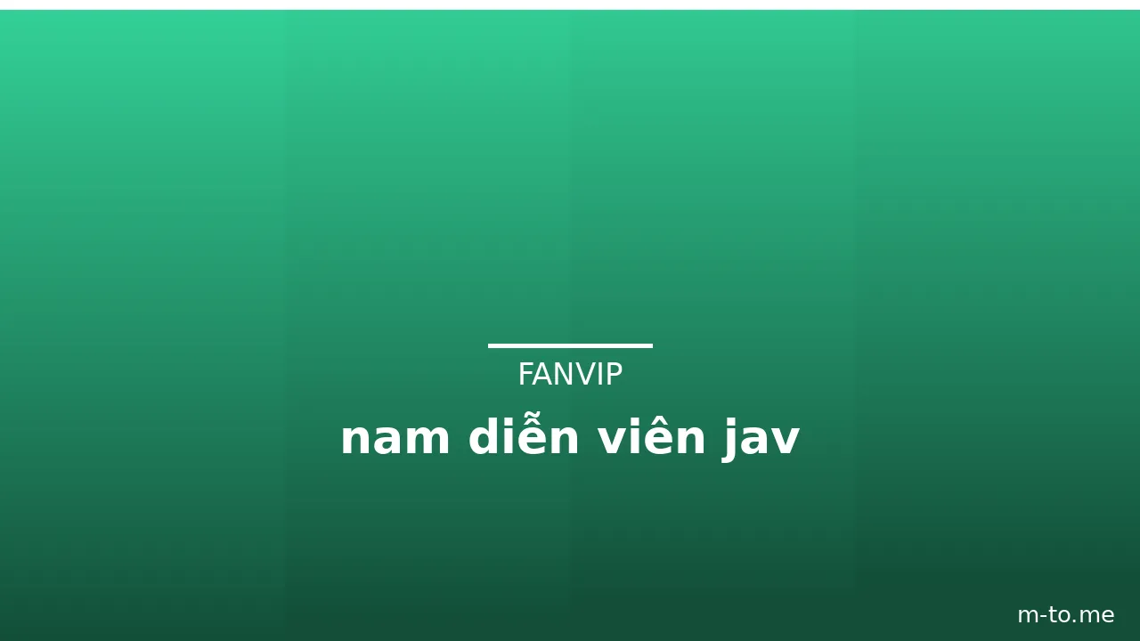 nam diễn viên jav · ảnh 1