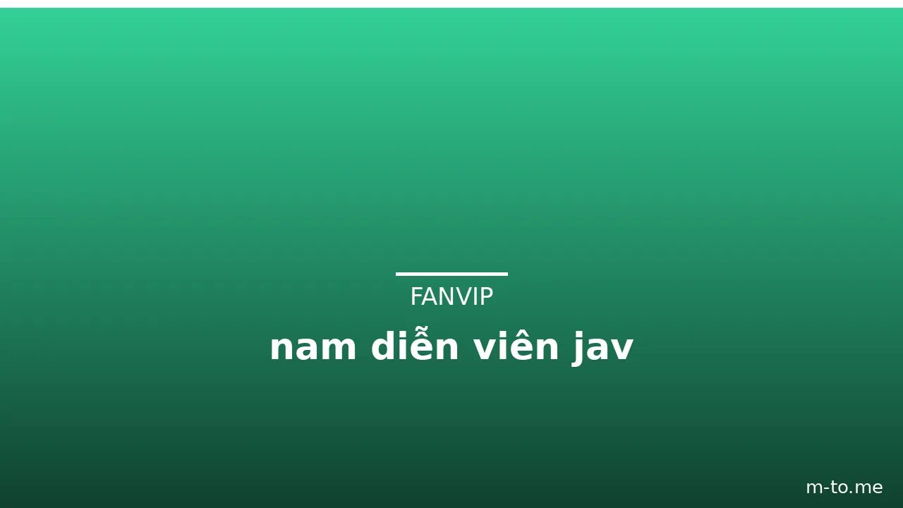 nam diễn viên jav · ảnh 3