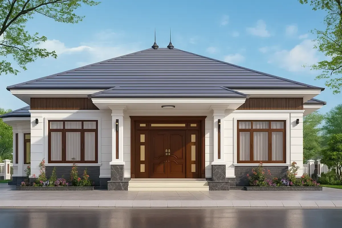 Nhà cấp 4 đẹp đơn giản – Tuyển tập 200+ ảnh truyền cảm hứng · ảnh 3