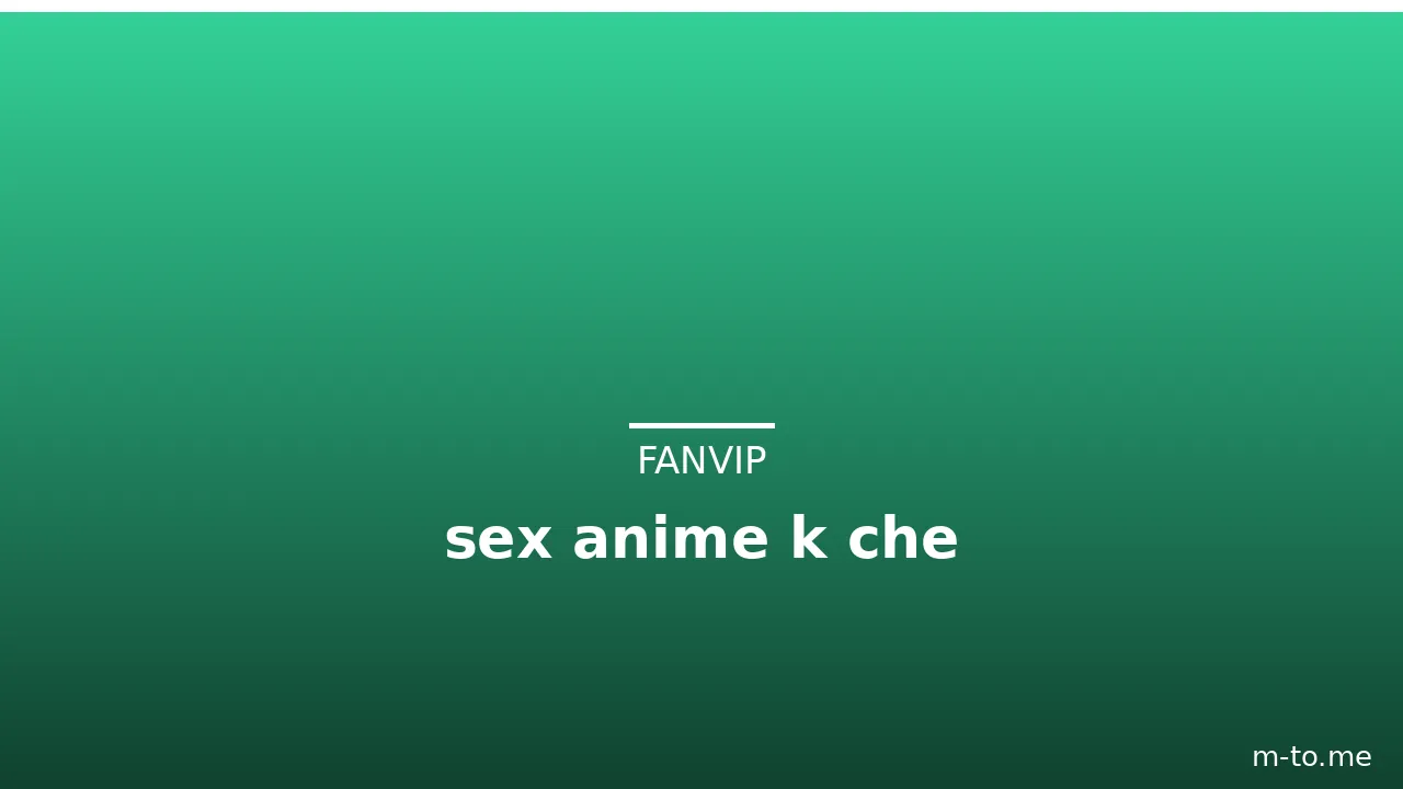 sex anime k che · ảnh 3