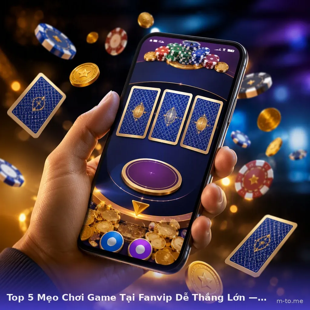 Top 5 Mẹo Chơi Game Tại Fanvip Dễ Thắng Lớn — fanvip · ảnh 1