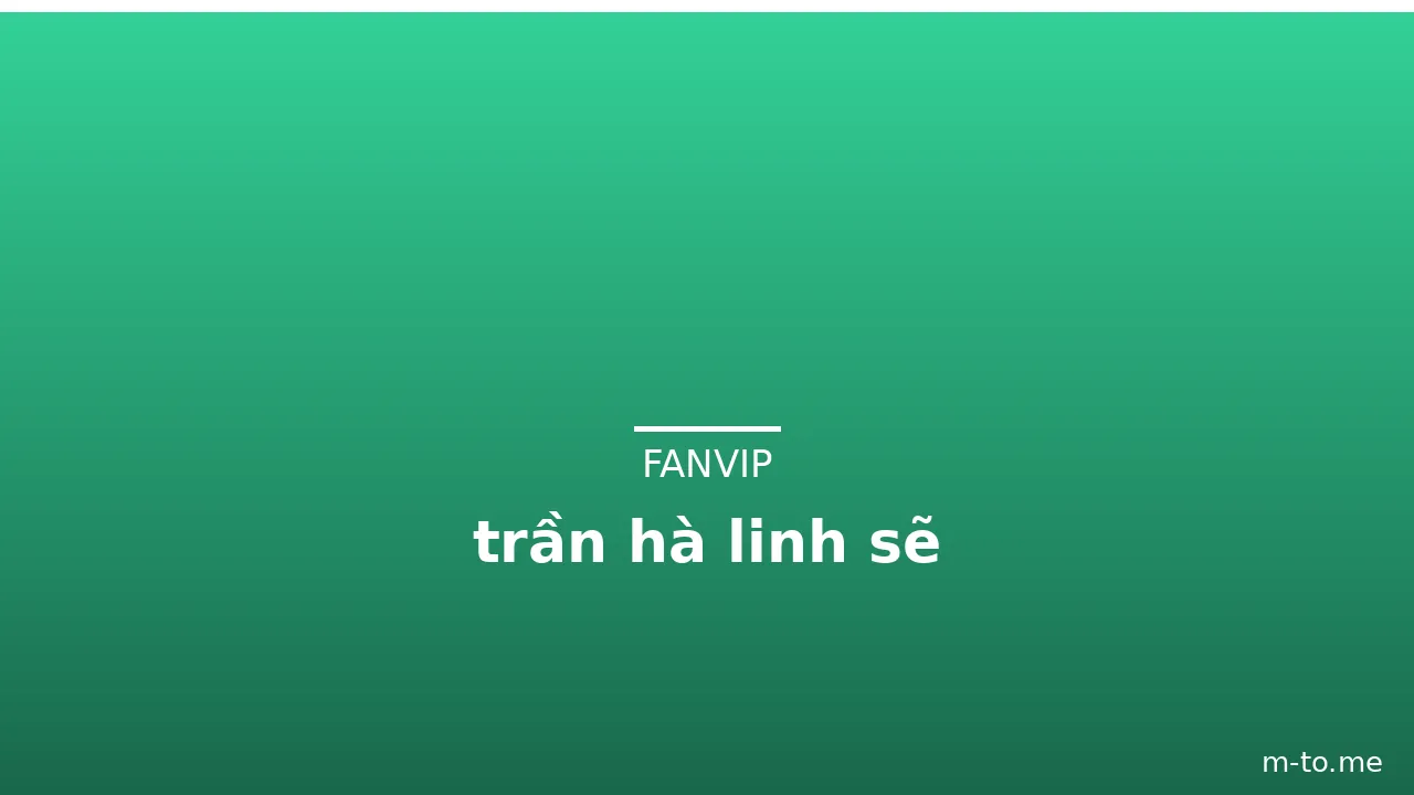 trần hà linh sẽ · ảnh 3